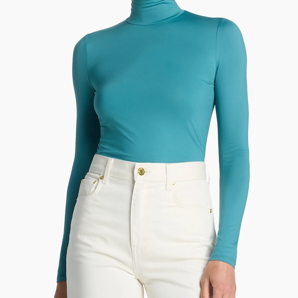 St. John Vibrant Green Blouse